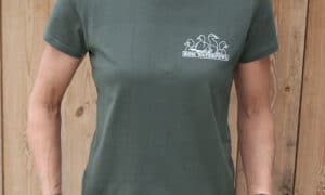 Tee-shirt femme kaki